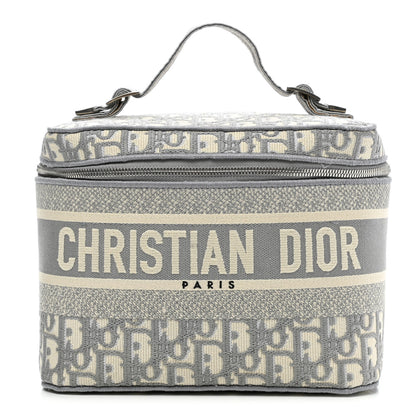 Christian Dior Oblique Diortravel Vanity Case Grey 1 of 11