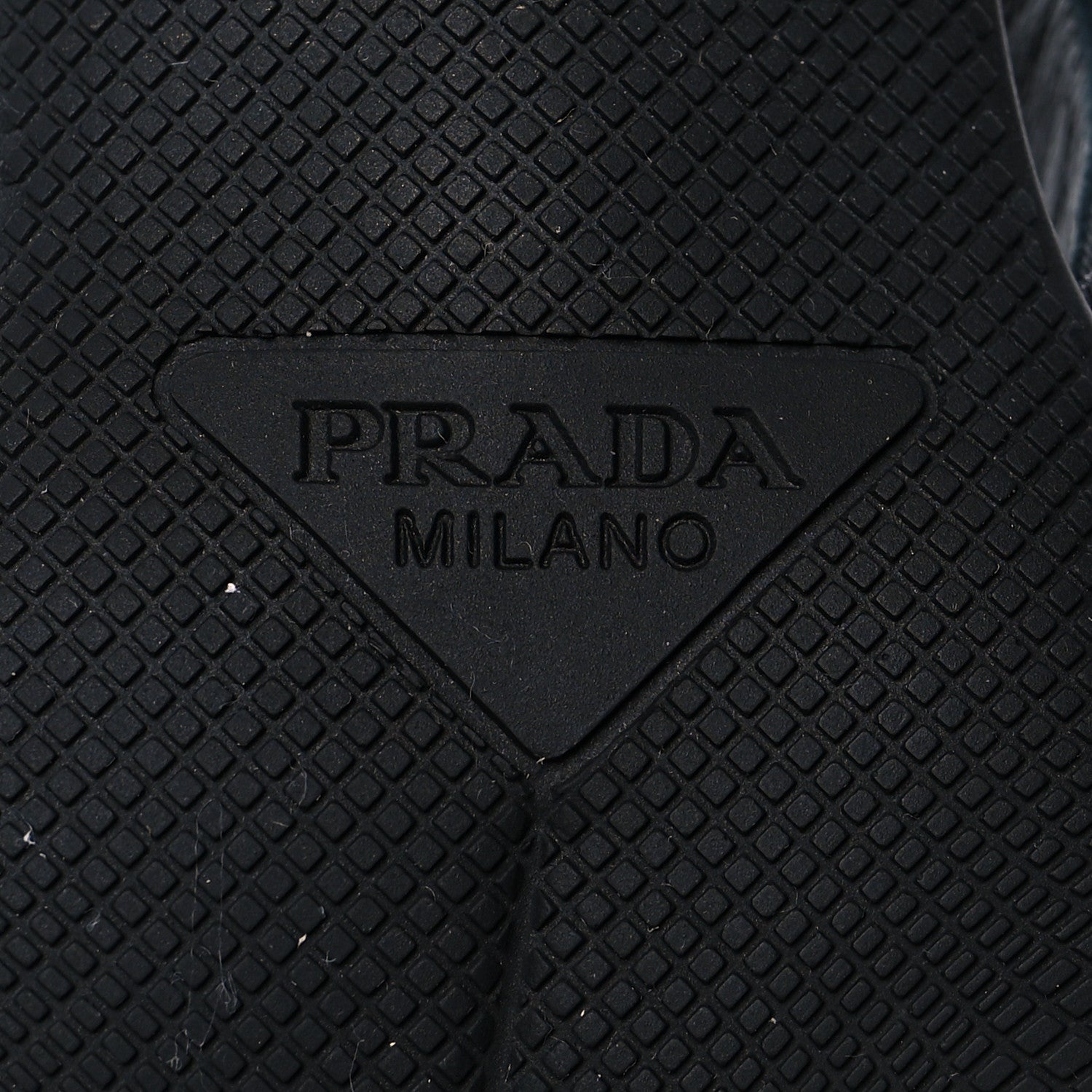 Prada Nylon Logo Pointed Toe 45mm Slingback Pumps 37 Black 7 of 8