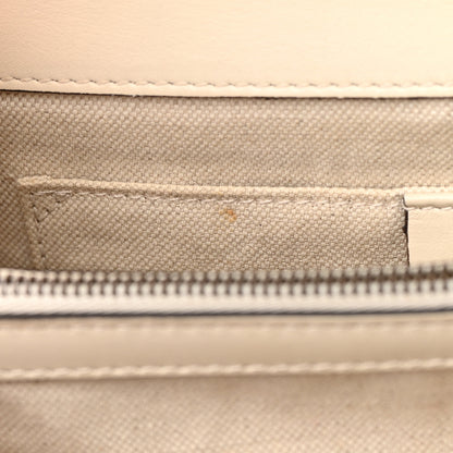 Gucci Calfskin Bamboo Web Medium Dionysus Top Handle Bag White Blue Hibiscus Red 13 of 19