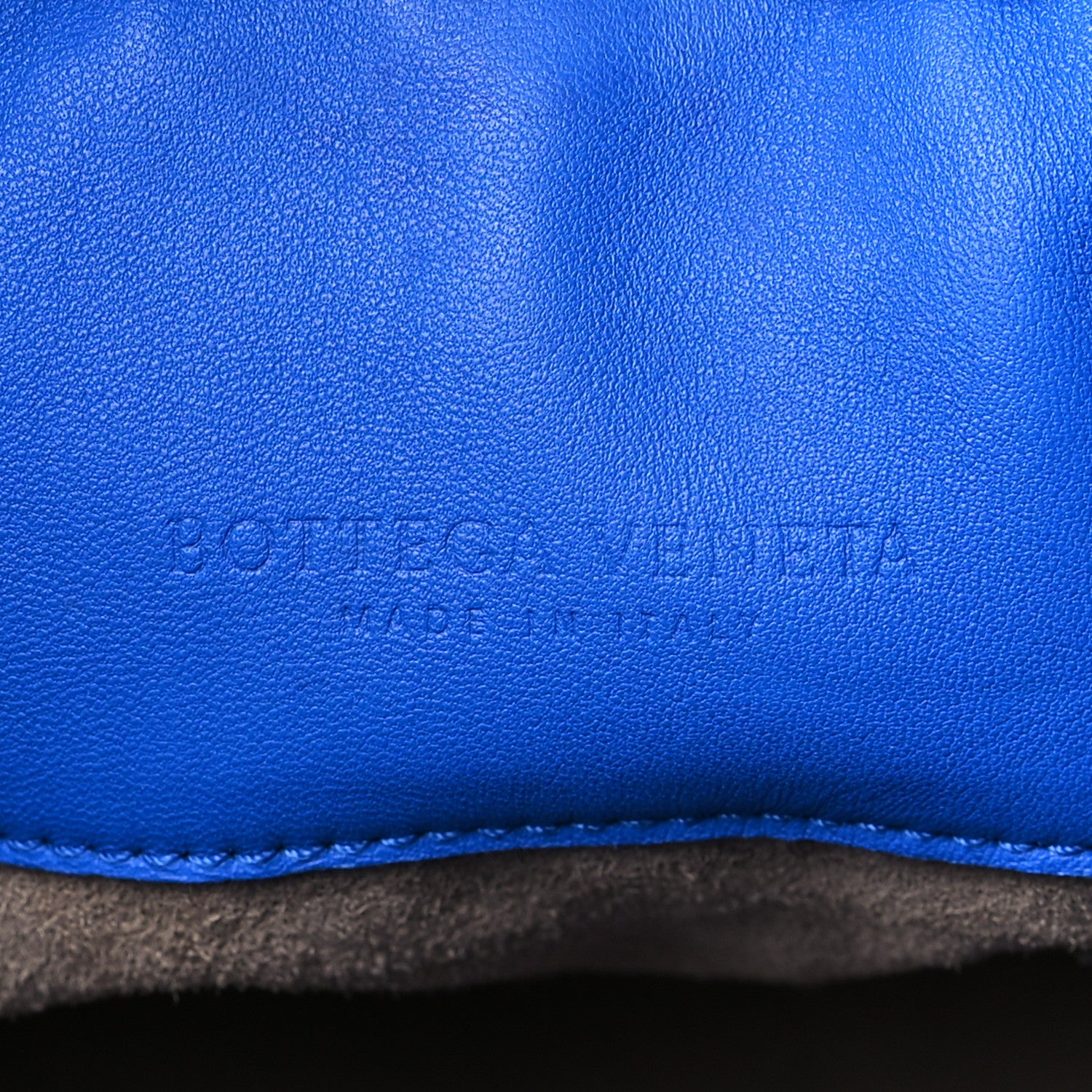 Bottega Veneta Nappa Intrecciato Parachute Bag Signal Blue 6 of 9