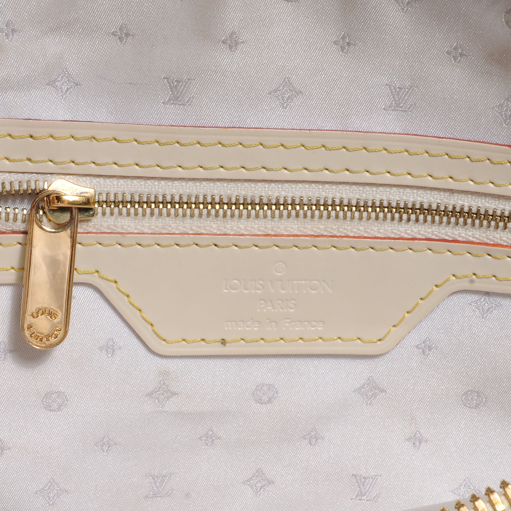 Louis Vuitton Suhali Lockit PM White 6 of 8