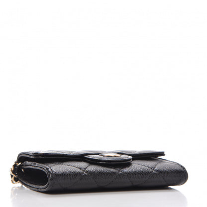 Chanel Caviar Quilted Flap Classic Belt Bag Black 4 of 8