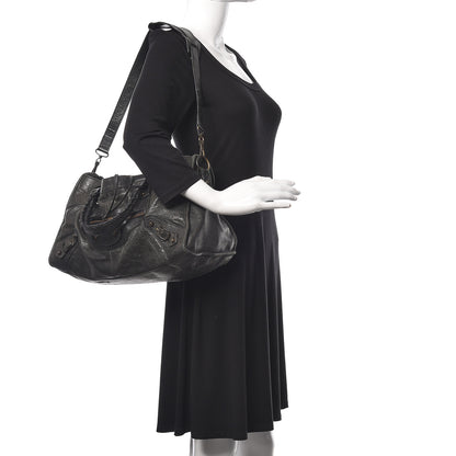 Balenciaga Agneau Classic Hardware Part Time Anthracite 2 of 16