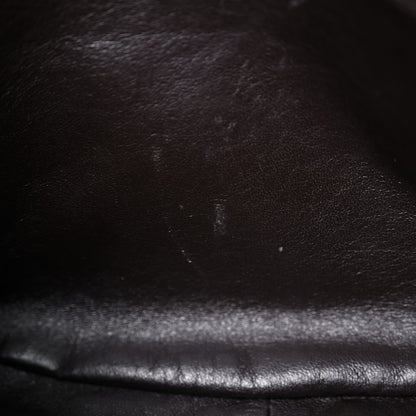 Chanel Caviar Half Moon Large Flap Dark Brown 16 of 22