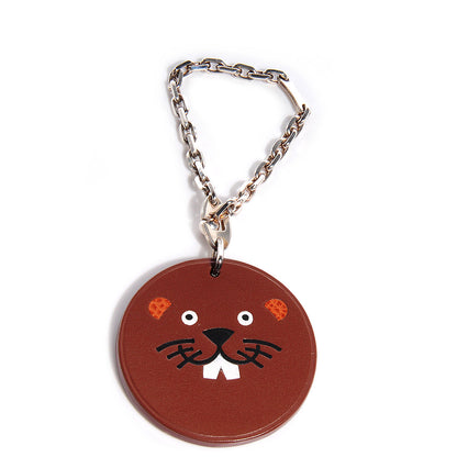 Hermes Chamonix Beaver Key Chain 1 of 4
