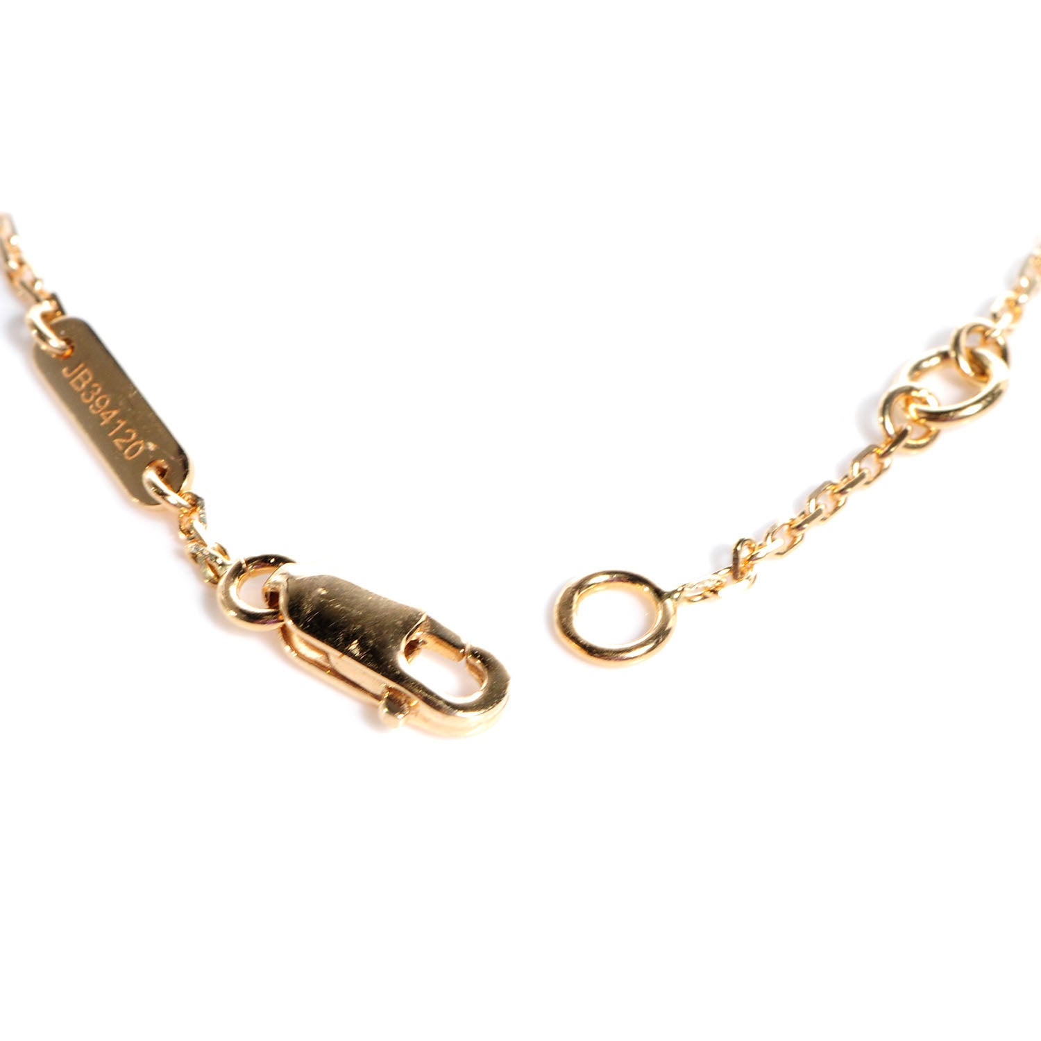 Van Cleef & Arpels 18K Yellow Gold Mother of Pearl Sweet Alhambra Butterfly Bracelet 8 of 9