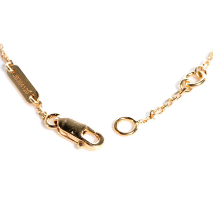 Van Cleef & Arpels 18K Yellow Gold Mother of Pearl Sweet Alhambra Butterfly Bracelet 8 of 9