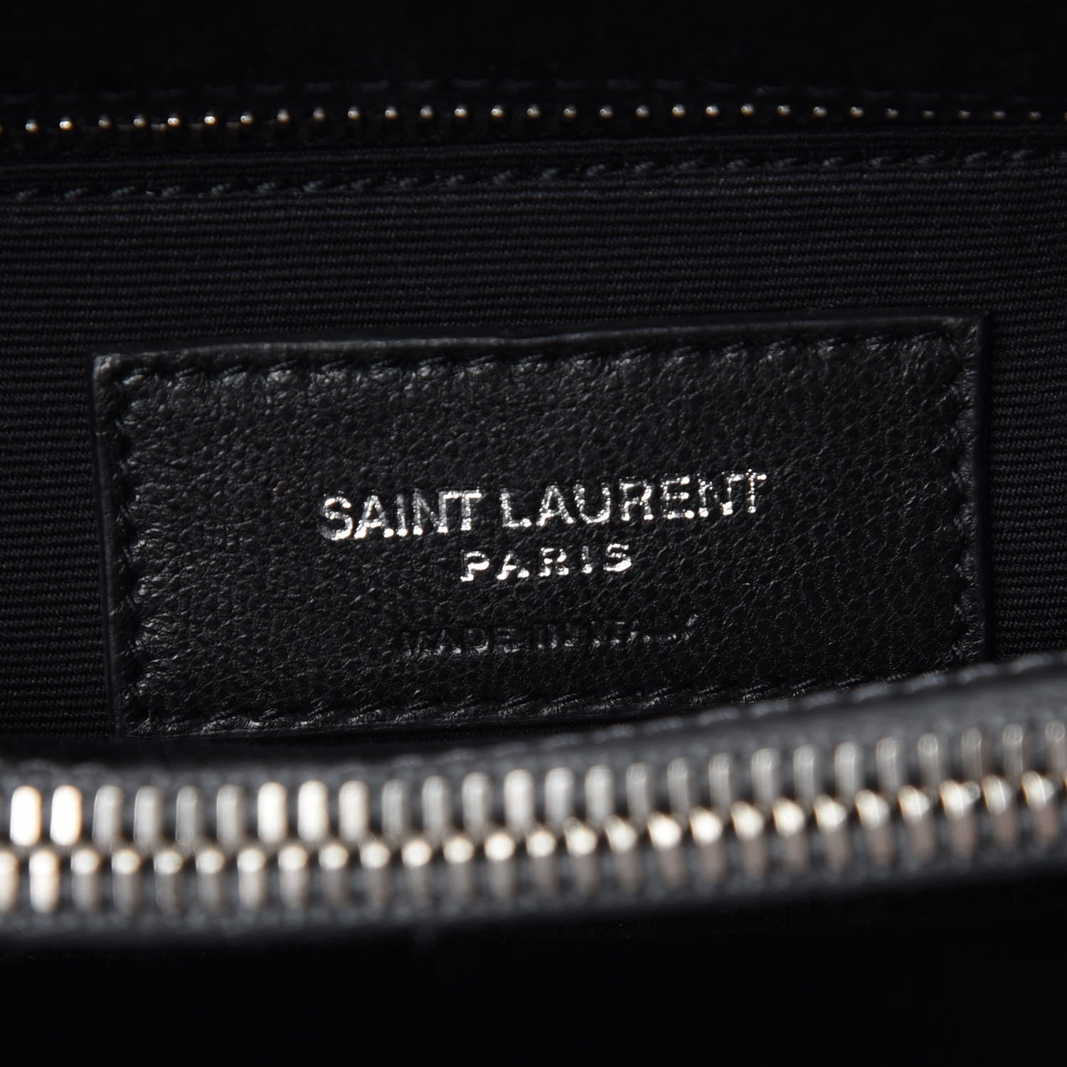 Saint Laurent Calfskin Y Quilted Monogram Medium Loulou Satchel Kaki Fonce 9 of 10