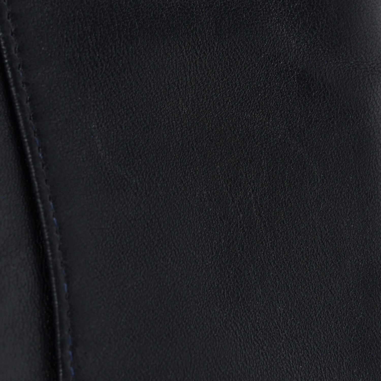 Chanel Lambskin Quilted Yen Wallet Blue 10 of 12