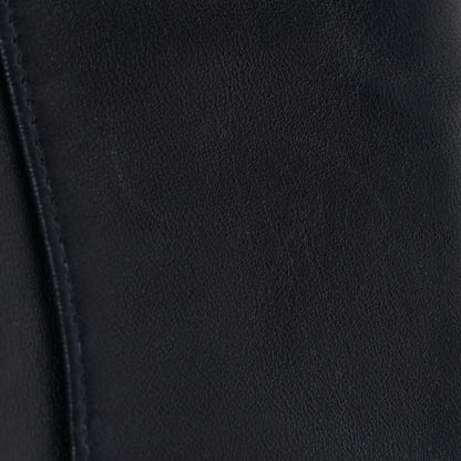 Chanel Lambskin Quilted Yen Wallet Blue 10 of 12