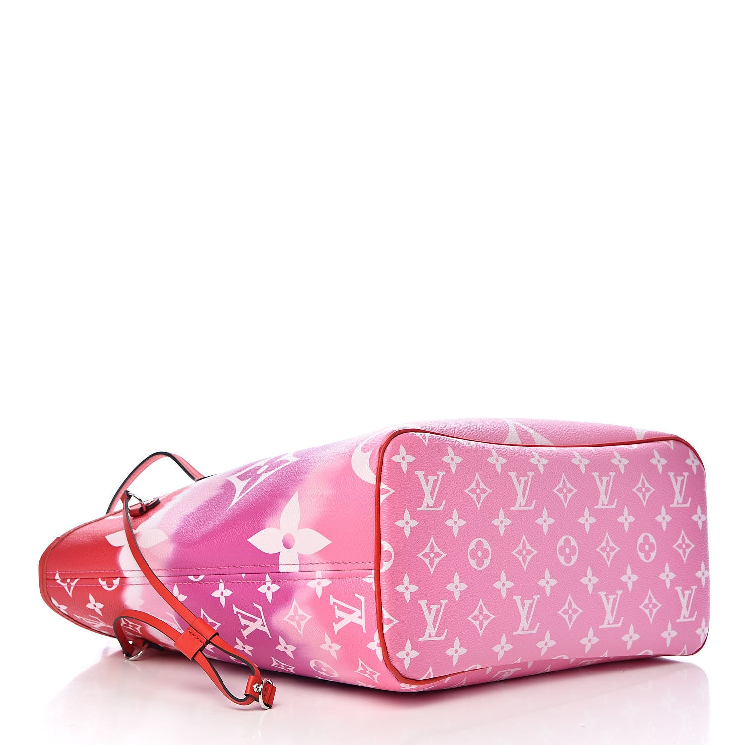 Louis Vuitton Monogram Escale Neverfull MM Rouge 5 of 11