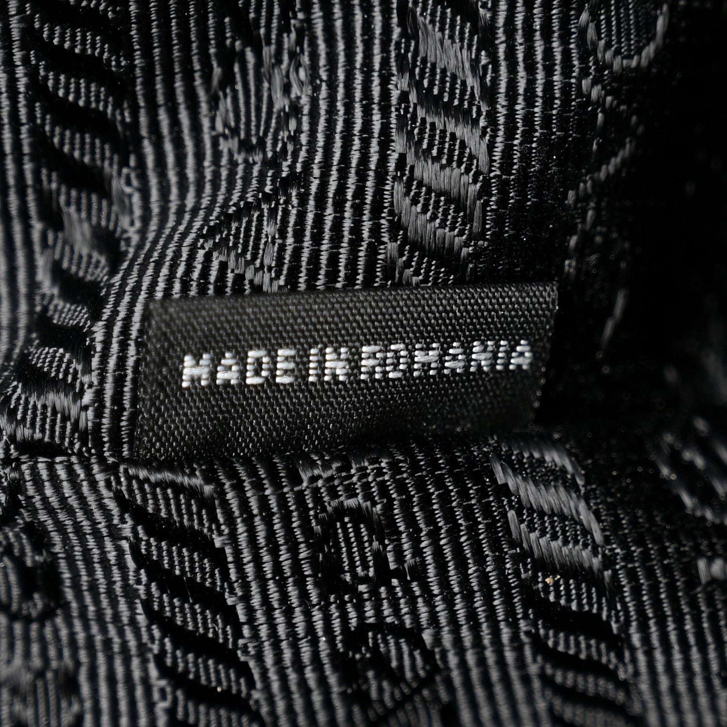 Prada Tessuto Nylon Saffiano Tote Black 7 of 11