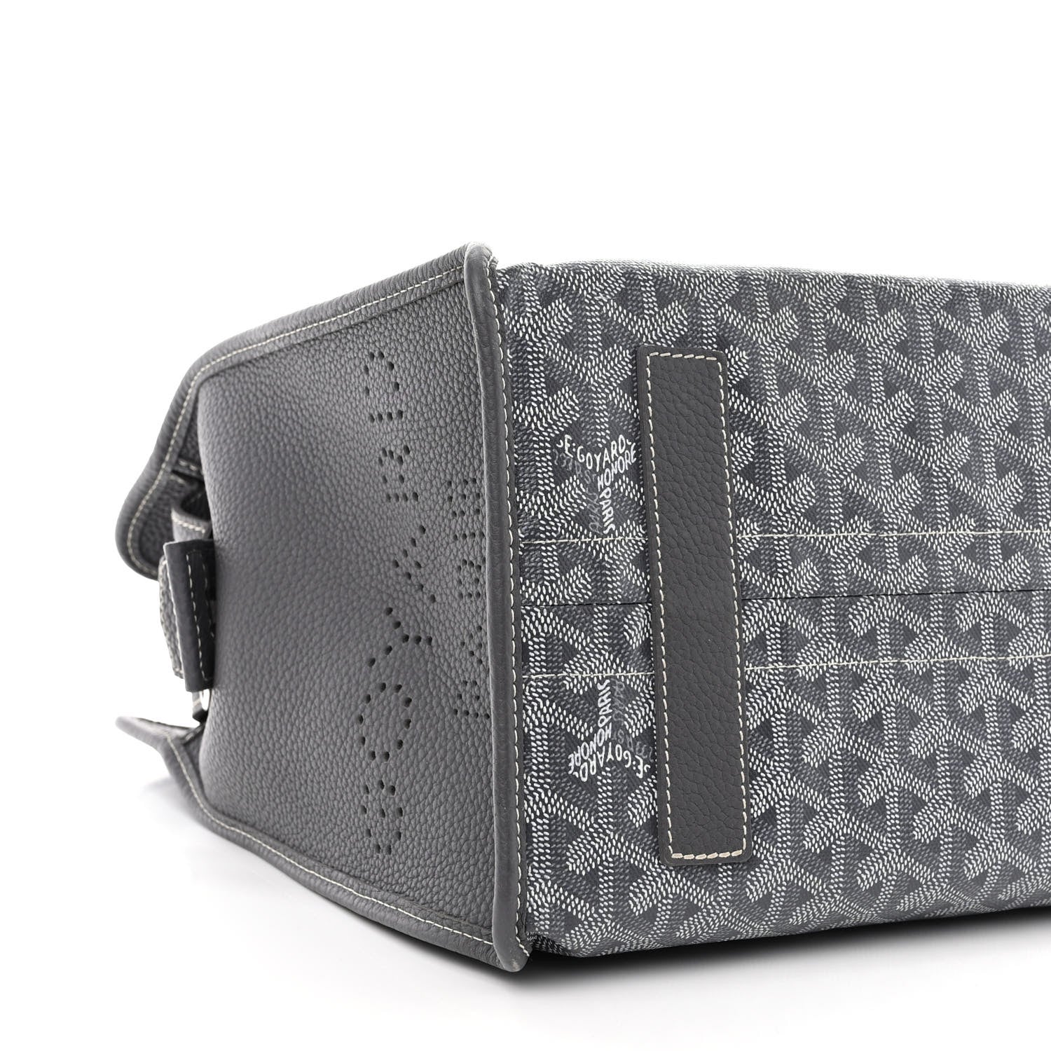Goyard Goyardine Sac Hardy Pet Carrier PM Grey 10 of 14