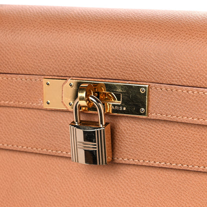 Hermes Epsom Kelly Sellier 32 Camel Tabac 23 of 23
