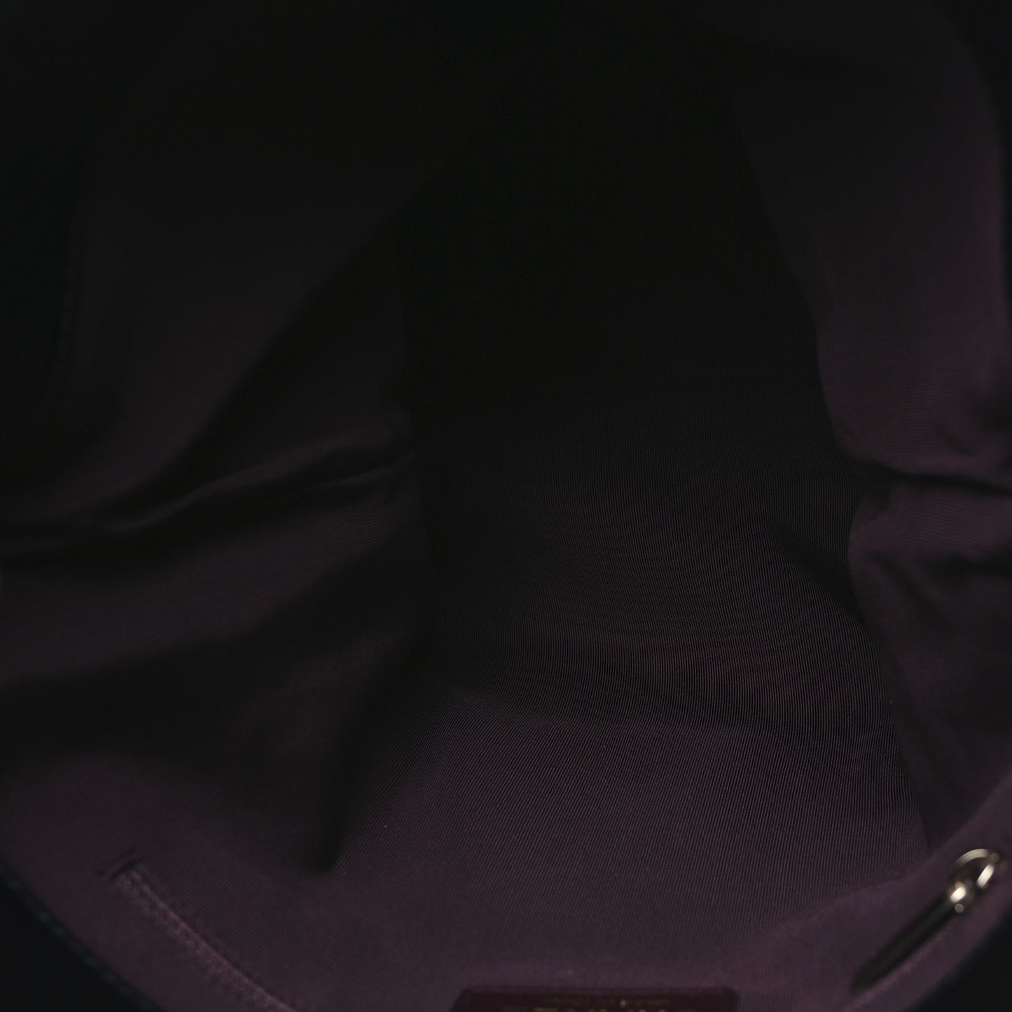 Lambskin Large Shopping Chain Tote Black