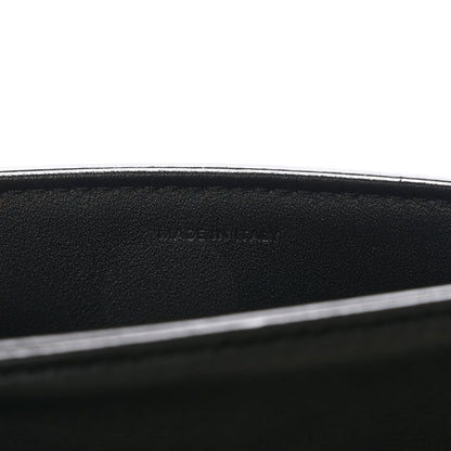 Celine Shiny Calfskin Teen Triomphe Black 7 of 10