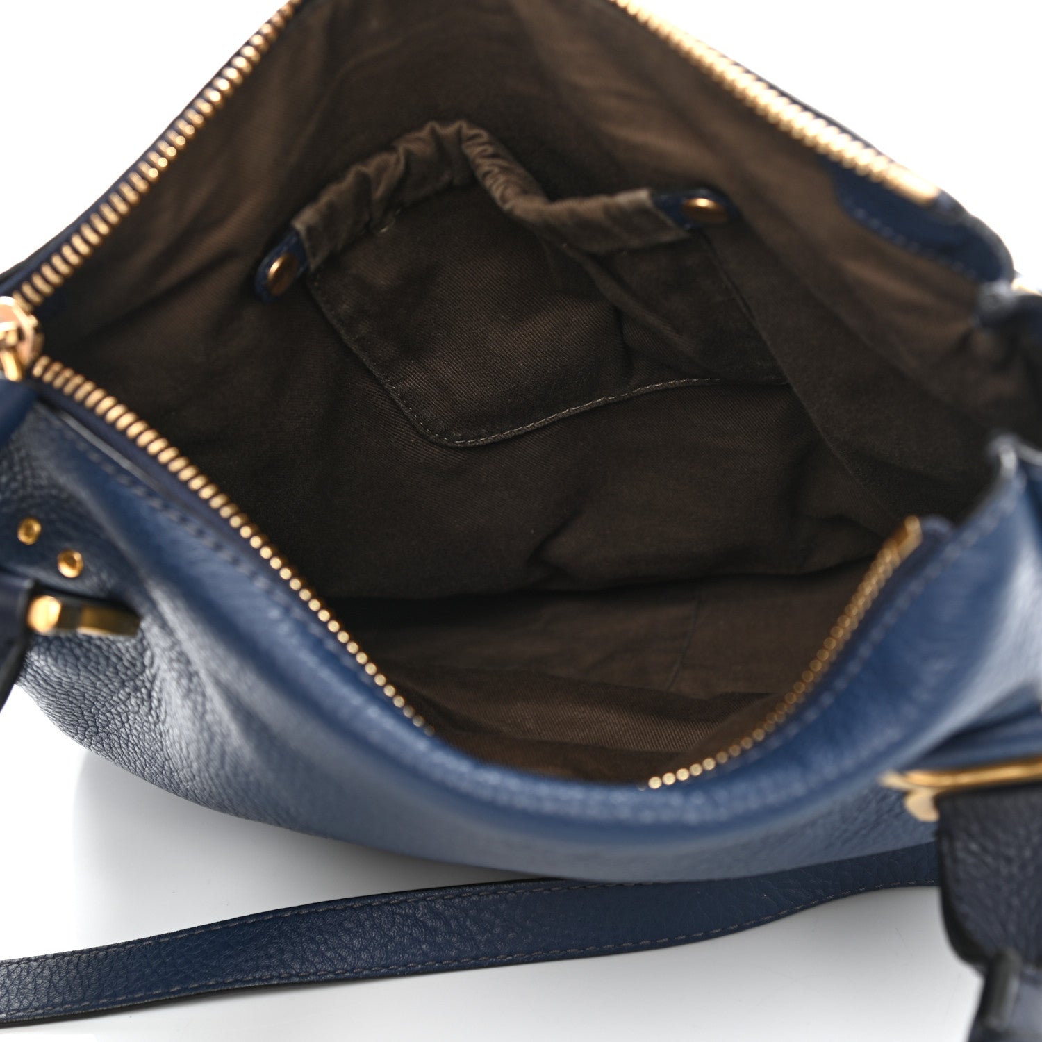 Chloe Calfskin Medium Marcie Satchel Blue 5 of 11