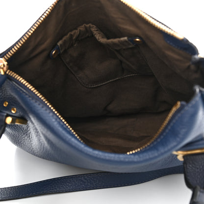 Chloe Calfskin Medium Marcie Satchel Blue 5 of 11