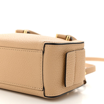 Delvaux Taurillon Soft Nano Cool Box Satchel Latte 10 of 10