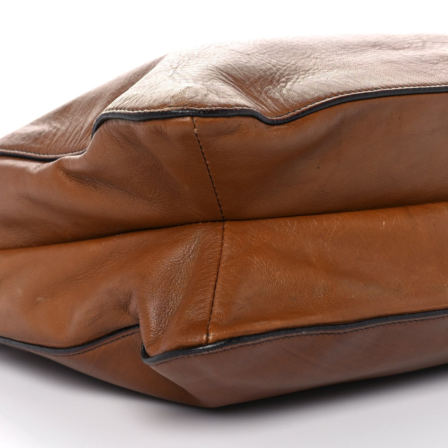 Soft Calf Tote Brown