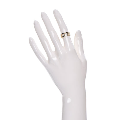 Tiffany 18K Yellow Gold Atlas Open Ring 4.5 2 of 4