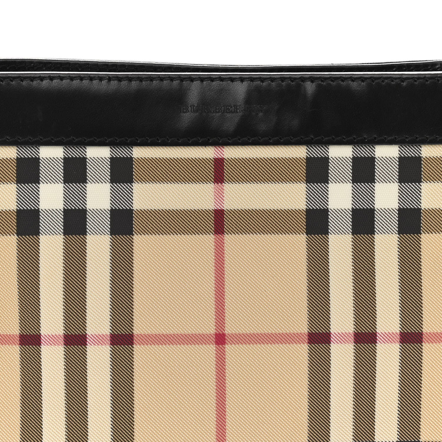 Burberry Prorsum House Check Shoulder Bag Black 7 of 11