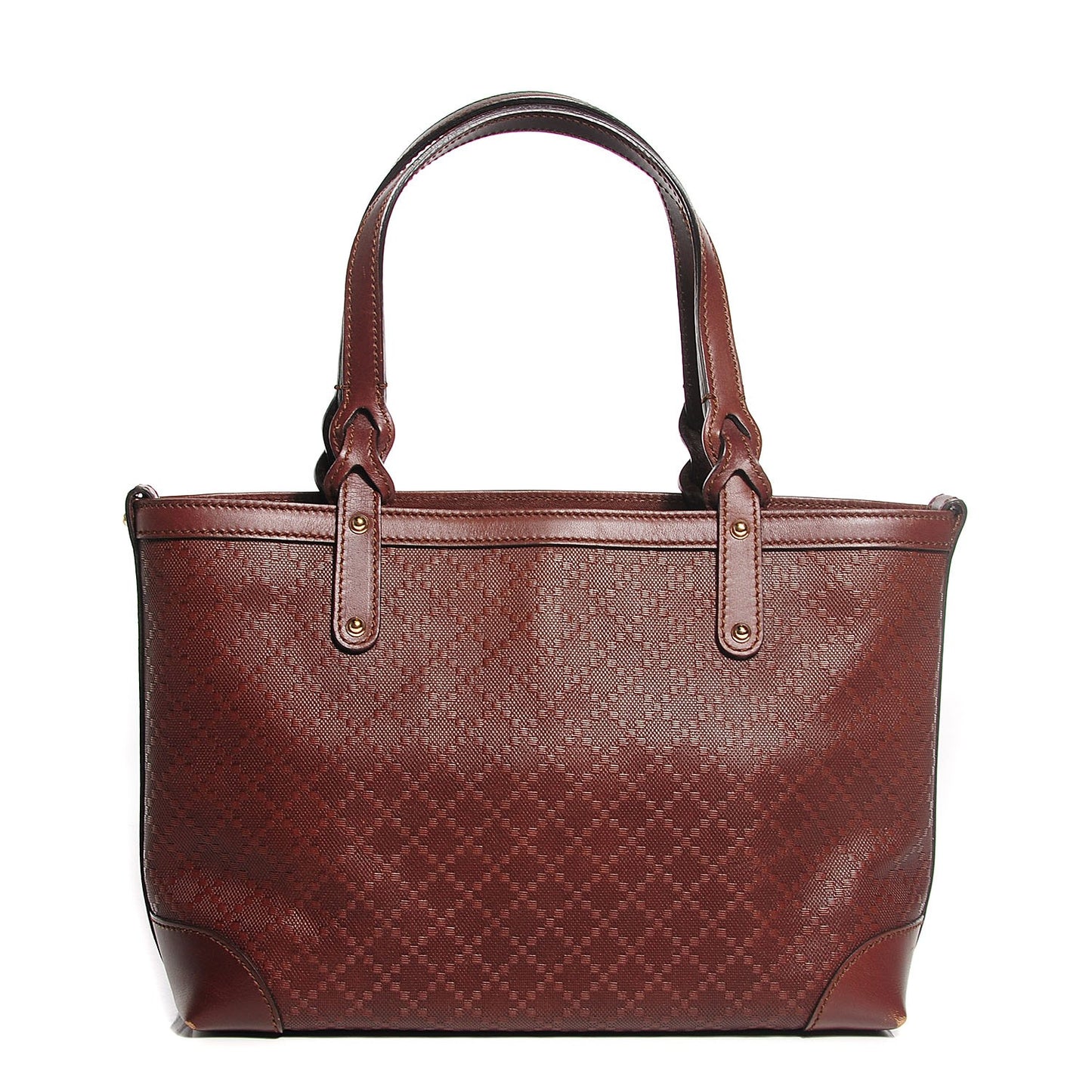 Diamante Calfskin Small Craft Tote Cuir