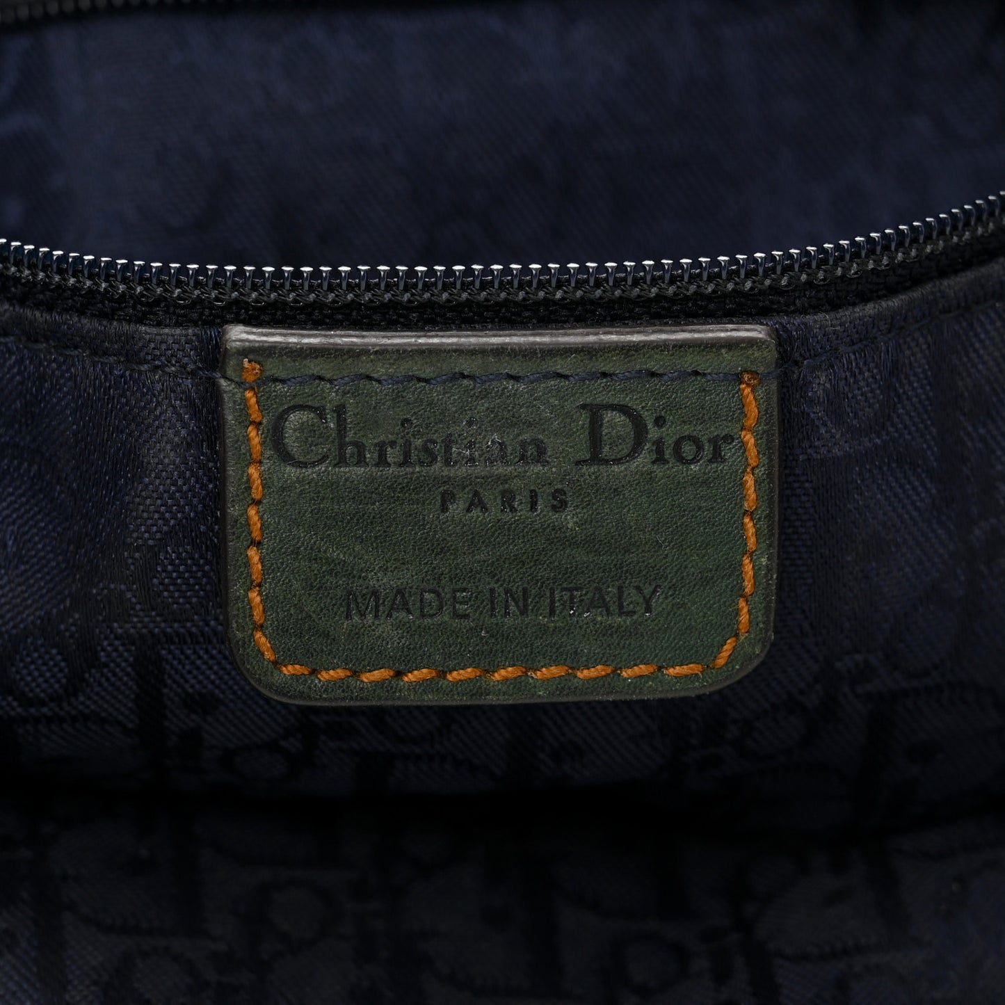 Calfskin Medium Gaucho Double Saddle Bag Green