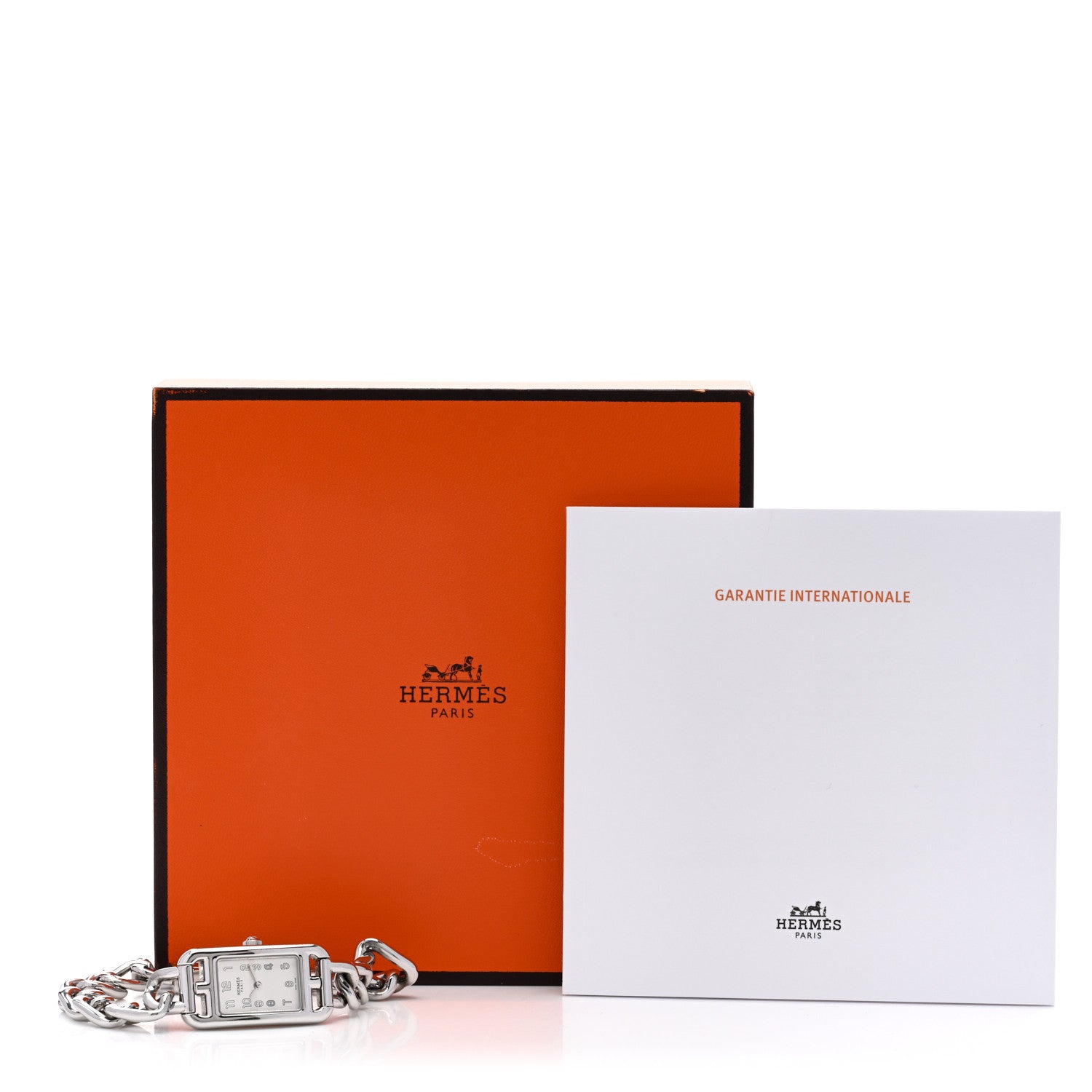 Hermes Stainless Steel 17mm Nantucket Quartz Watch 5 of 5