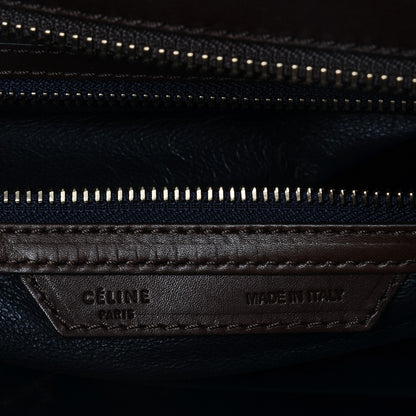 Celine Smooth Calfskin Mini Bi-Color Luggage Navy 6 of 8