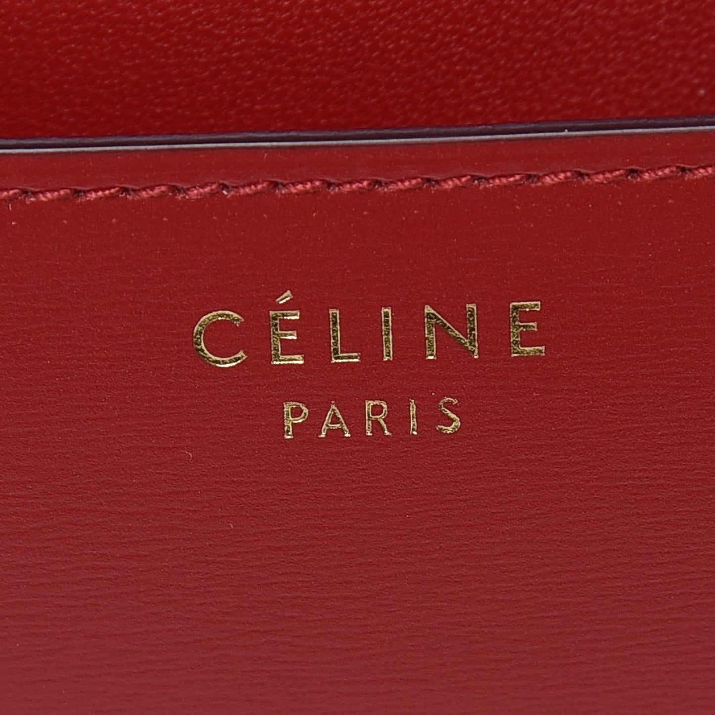 Box Calfskin Medium Classic Box Flap Bag Red