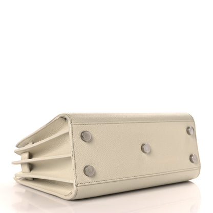 Saint Laurent Grained Calfskin Nano Sac De Jour Dove White 4 of 12