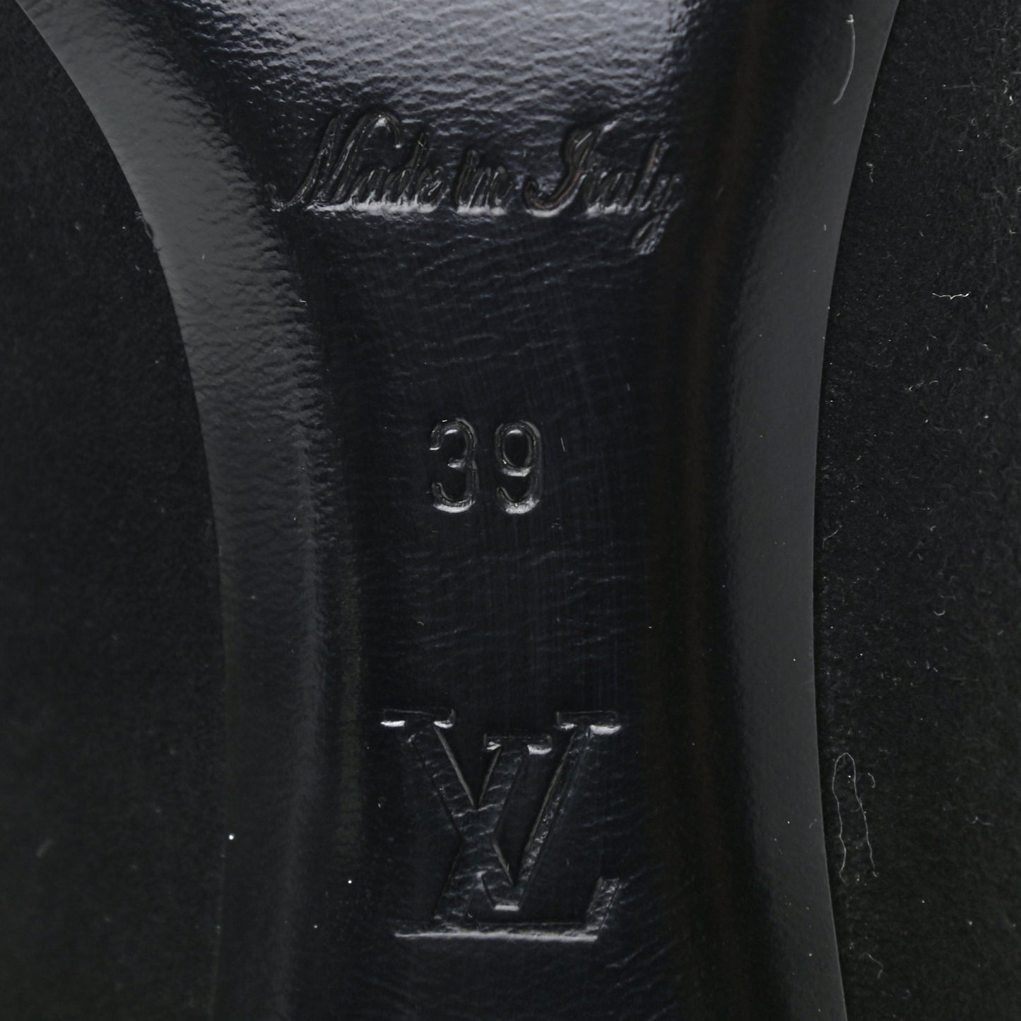 Suede Monogram Uniformes Cap Toe Chelsea 75mm Ankle Boots 39 Black