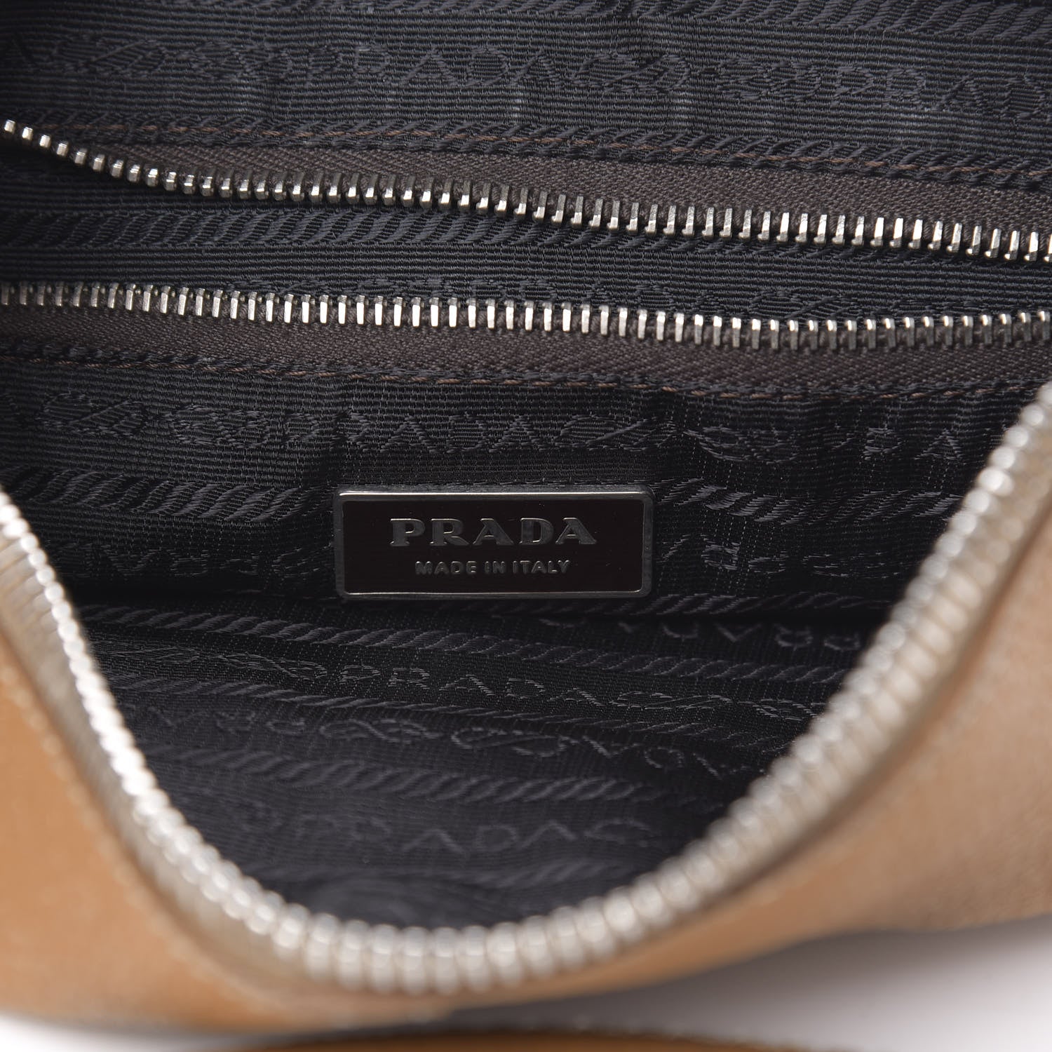 Prada Vitello Daino Hobo Cuoio 6 of 16