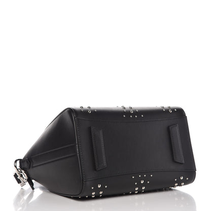 Givenchy Smooth Calfskin Small Studded Antigona Black 4 of 7