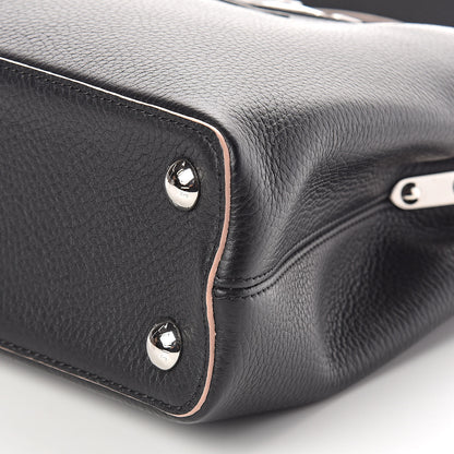 Louis Vuitton Taurillon Capucines BB Black Petale 8 of 8