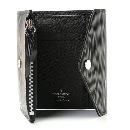 Louis Vuitton Epi Victorine Wallet Black 5 of 10