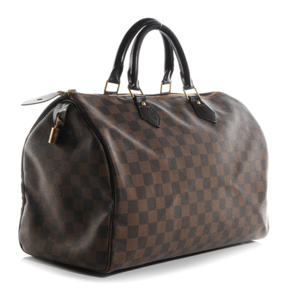 Louis Vuitton Damier Ebene Speedy 35 3 of 8