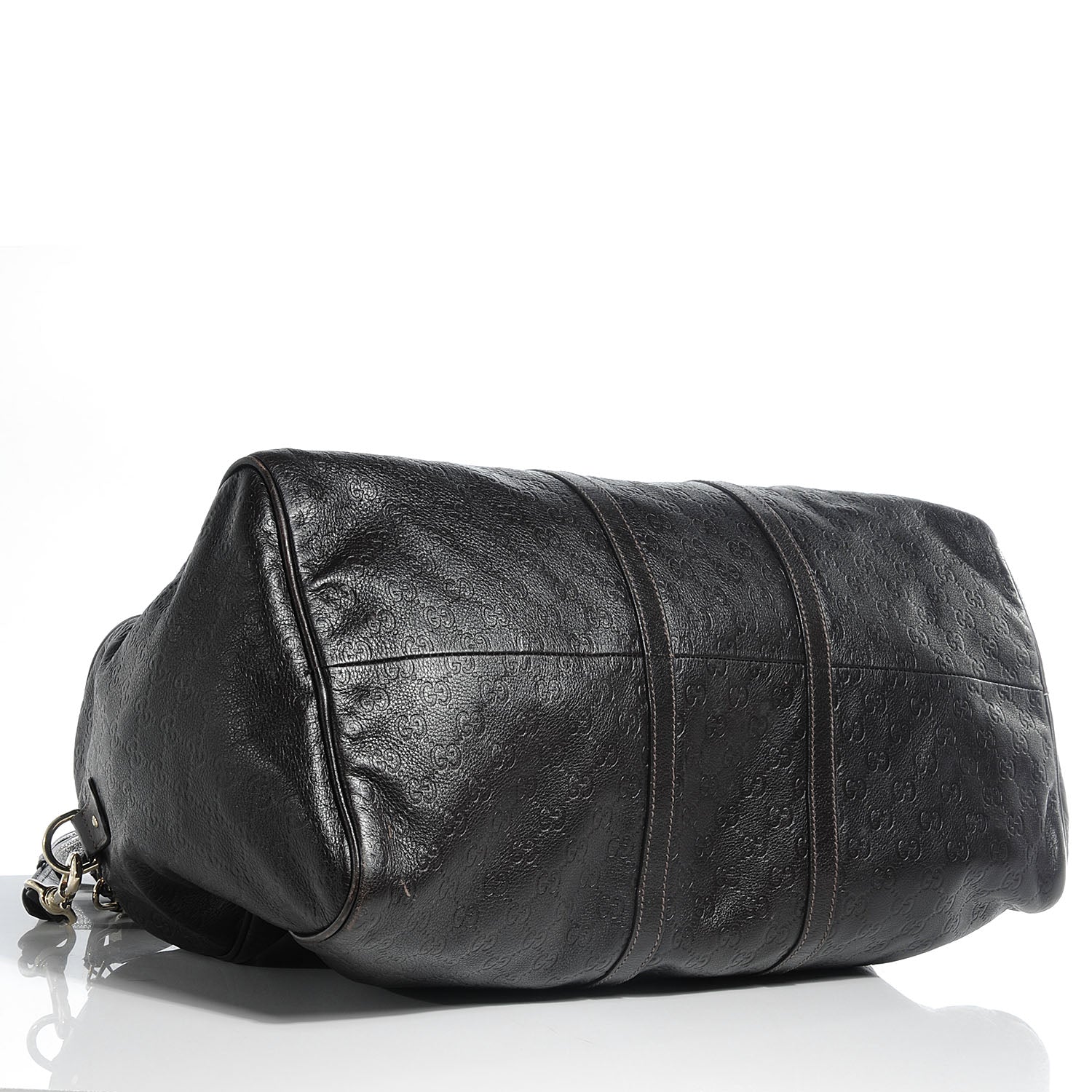 Gucci Guccissima Large Carry On Duffle Chocolate 4 of 8