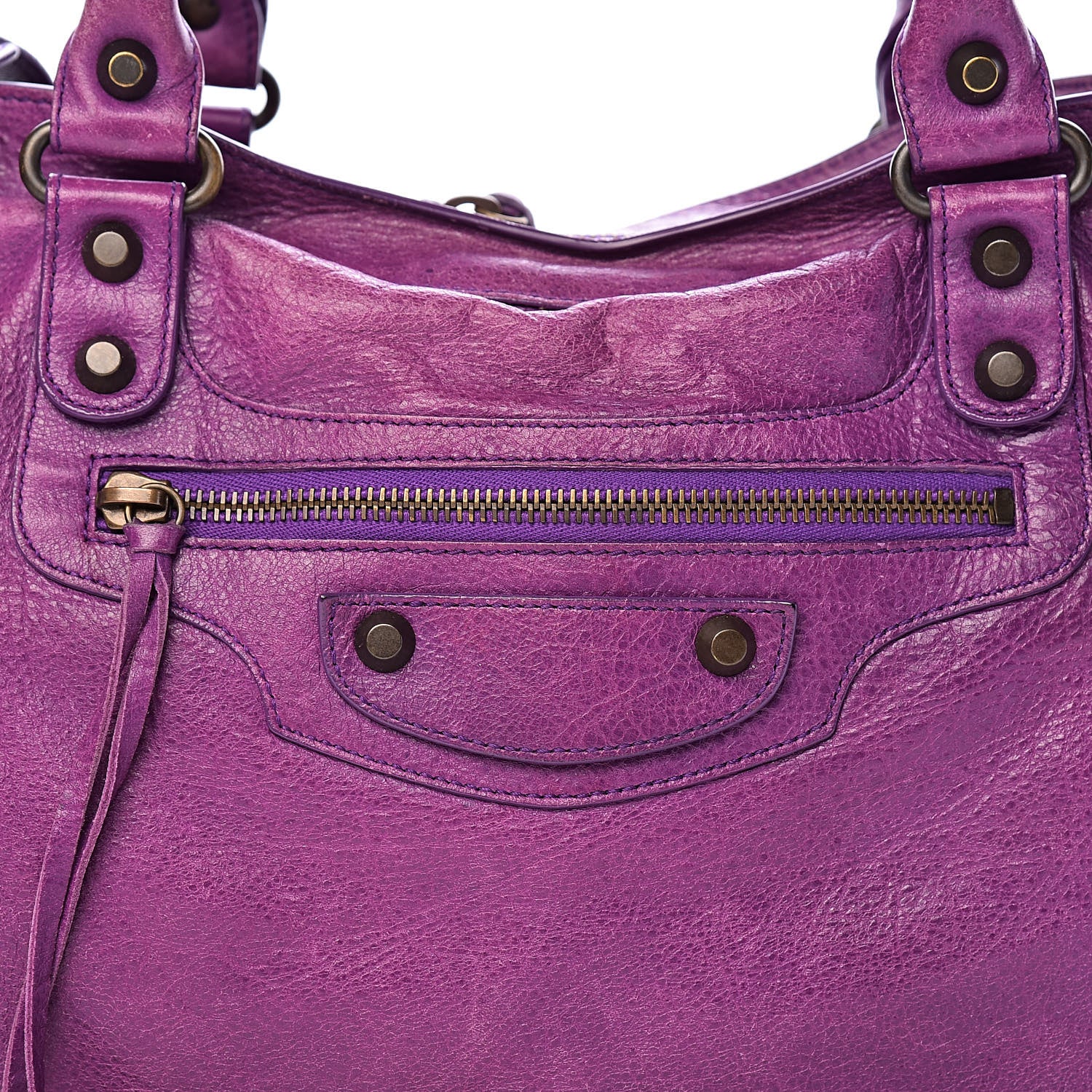 Balenciaga Agneau Classic Hardware City Ultraviolet 15 of 15