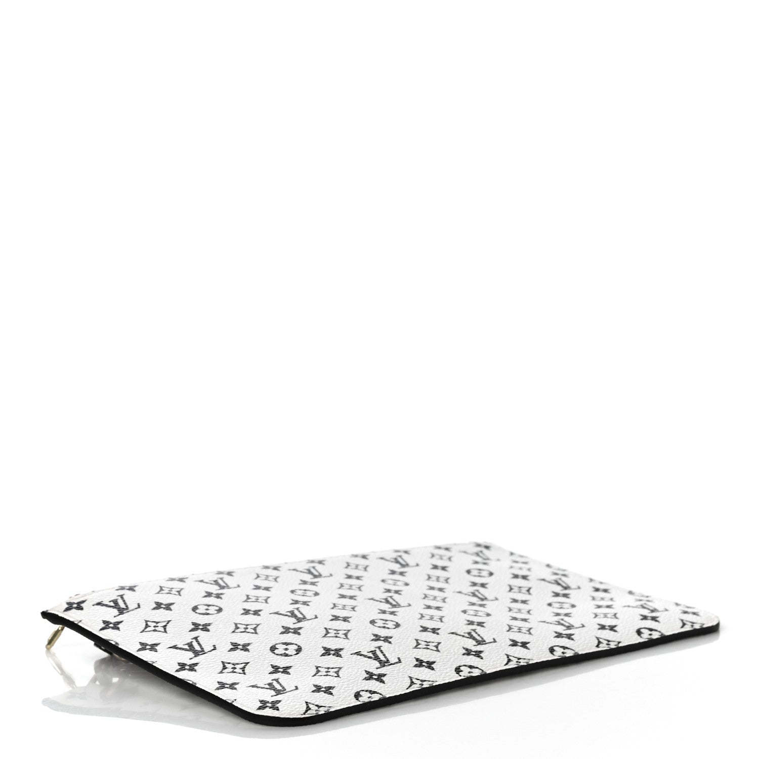 Louis Vuitton Monogram Giant Neverfull MM GM Pochette White 4 of 10