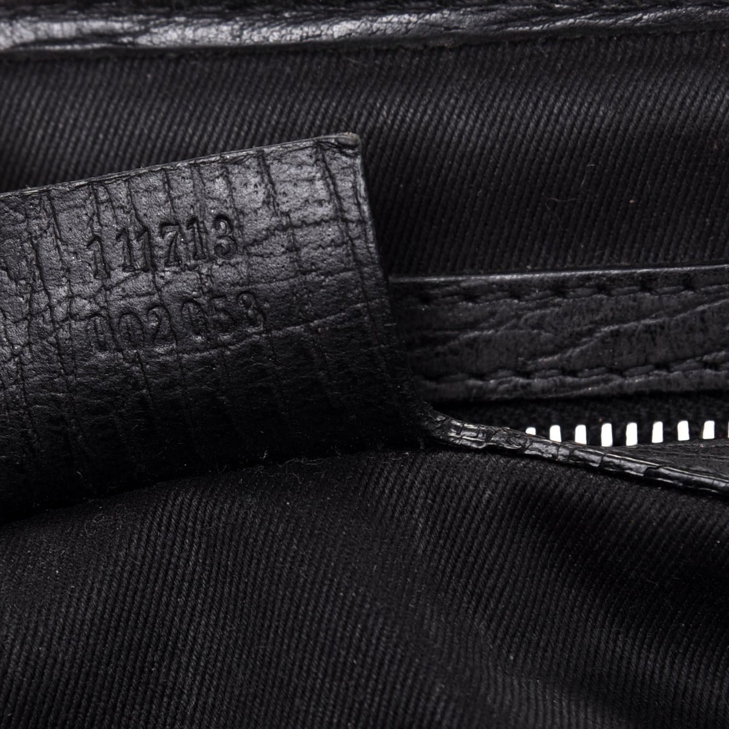 Monogram Bamboo Bullet Bag Black