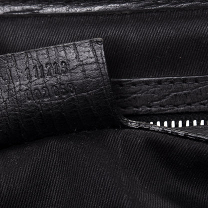 Gucci Monogram Bamboo Bullet Bag Black 7 of 31