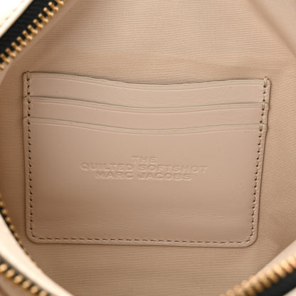 Marc Jacobs Calfskin Quilted The Softshot 21 Bag Ivory 7 of 11