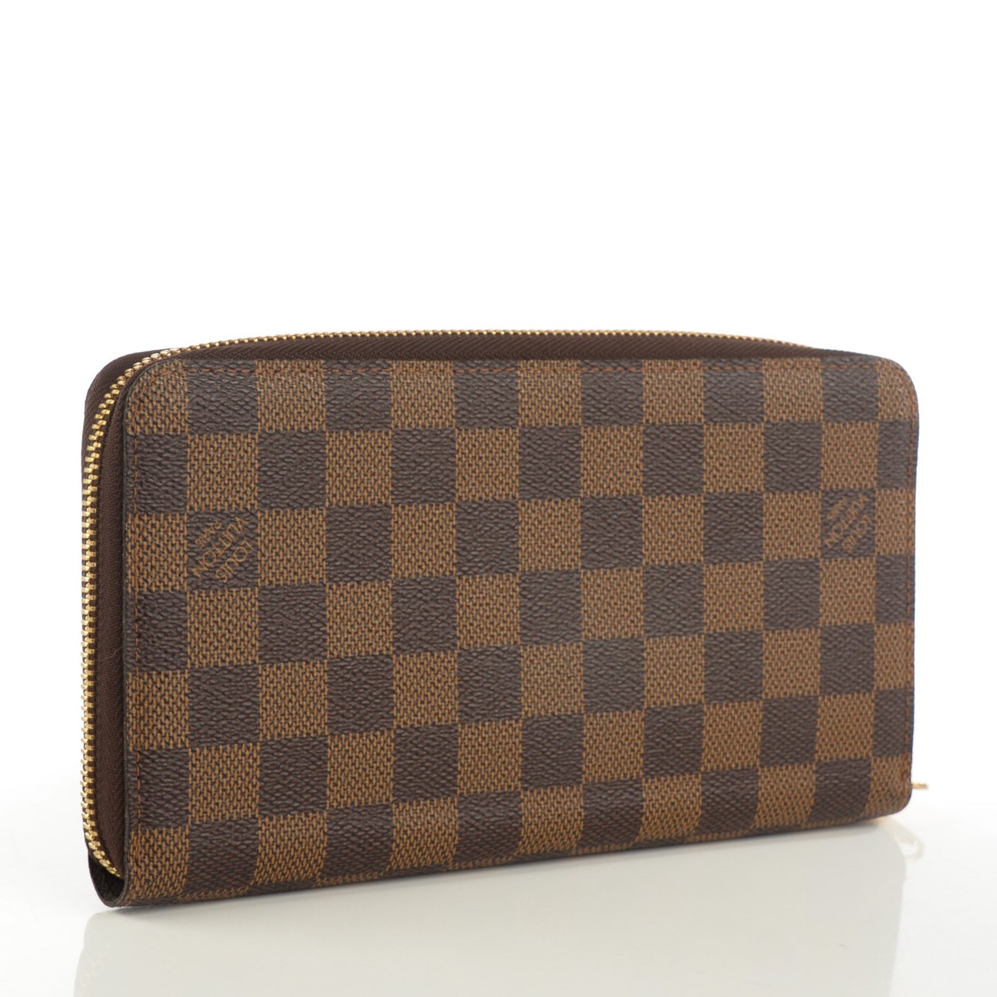 Damier Ebene Zippy Organizer Wallet