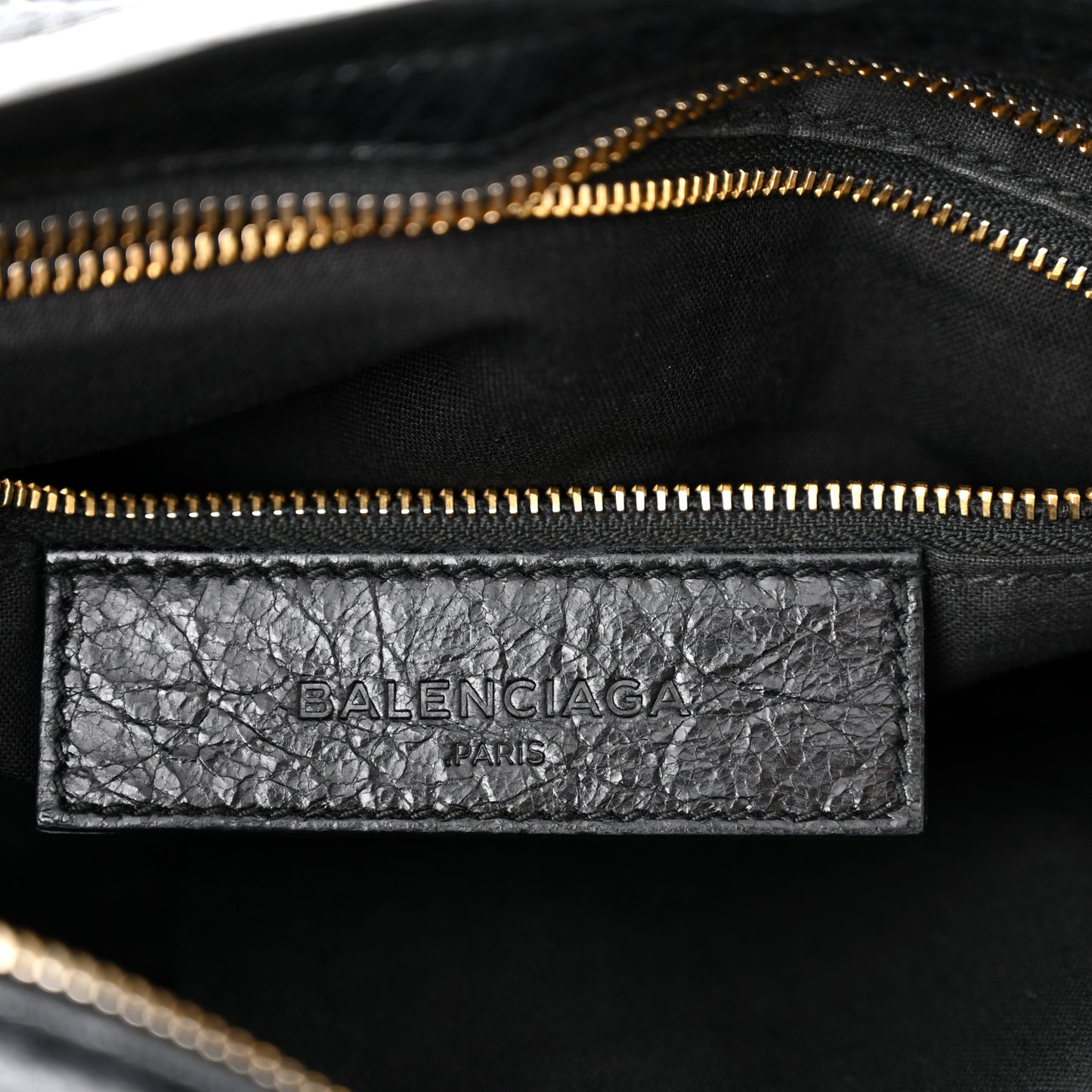 Agneau Classic Gold Hardware S City Black