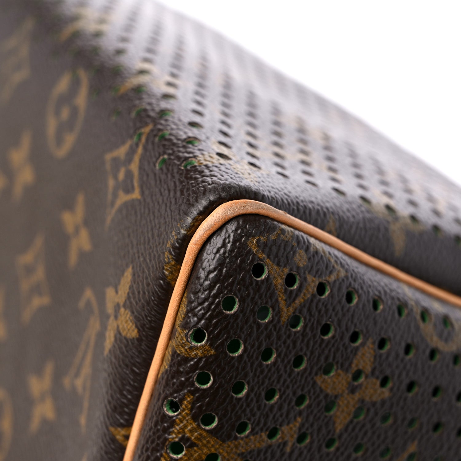 Louis Vuitton Monogram Perforated Speedy 30 Green 10 of 15