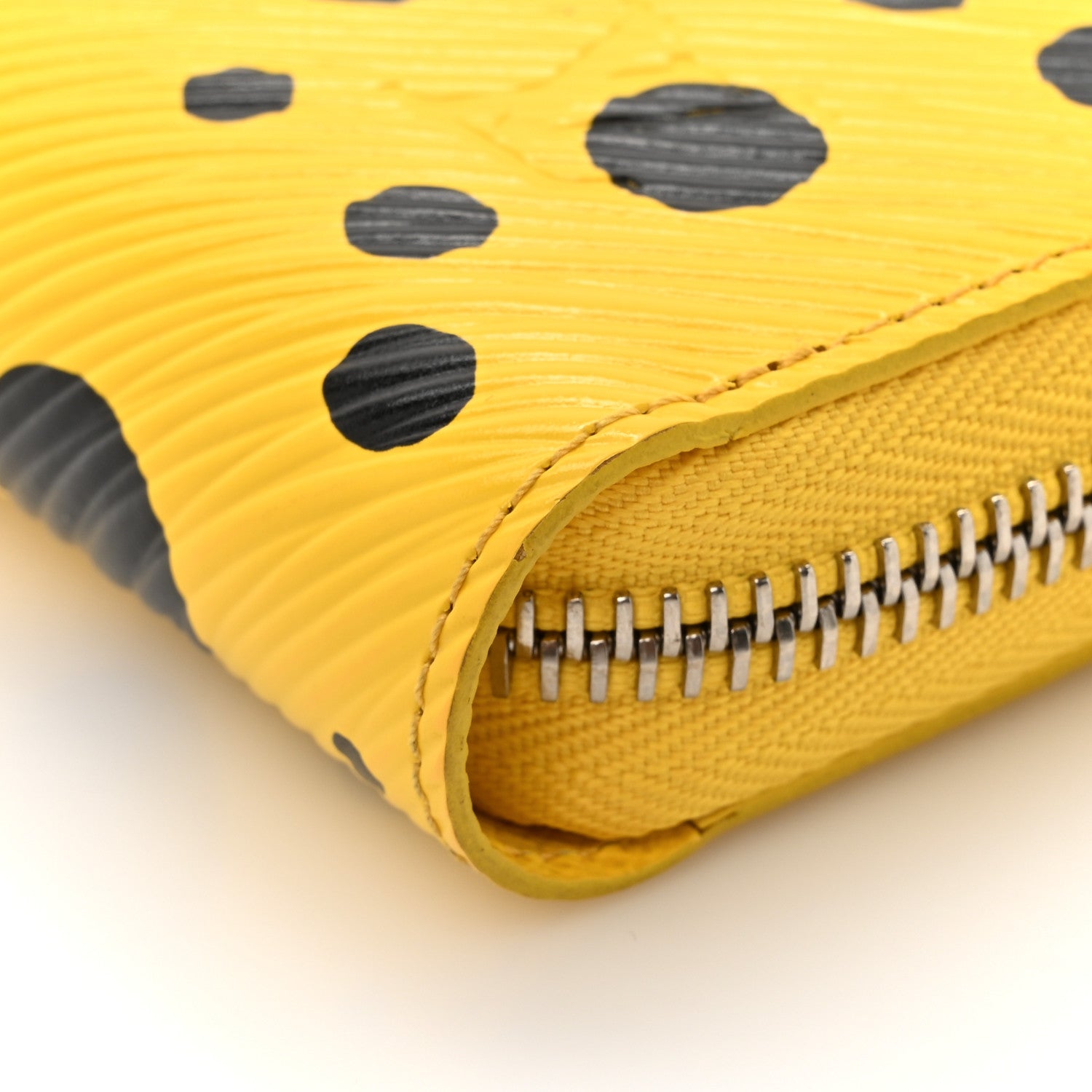Louis Vuitton LV X YK Epi Zippy Wallet Yellow Black 9 of 11