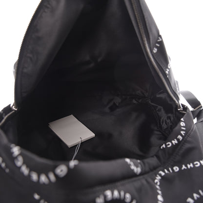 Givenchy Nylon Waves Print Urban Backpack Black White 5 of 12