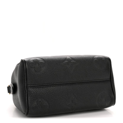 Louis Vuitton Empreinte Monogram Giant Speedy Bandouliere 20 Black 4 of 12